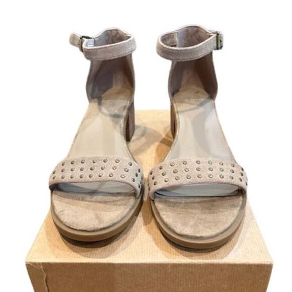 Koolaburra by UGG “Bellen” Block Heel Strappy Sandals in Tan Suede – Size 10 - Picture 2 of 9